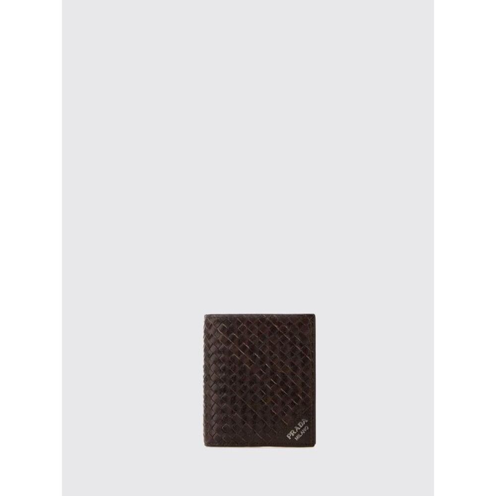 Prada Wallet Men Brown